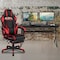 Flash Furniture Black Gaming Desk-Cup Holder/Reclining Chair Set BLN-X40D1904L-RD-GG - alternate 1
